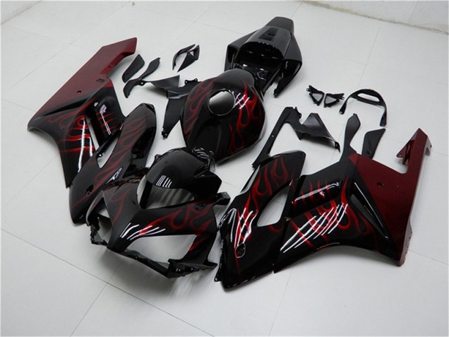 Großhandel CBR 1000 RR 2004-2005 Motorrad Vollverkleidung - Rot Schwarz Großhandel CBR 1000 RR 2004-2005 Motorrad Vollverkleidung - Rot Schwarz