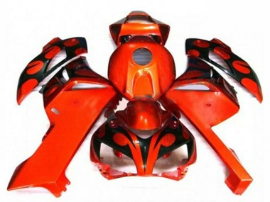 Großhandel CBR 1000 RR 2004-2005 Motorrad Verkleidung - Orange Schwarz