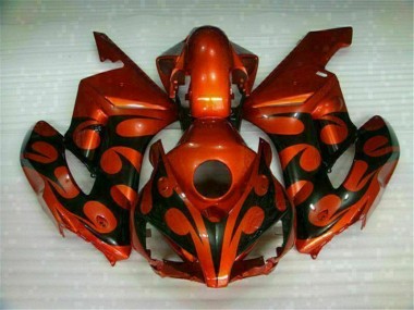 Großhandel CBR 1000 RR 2004-2005 Motorrad Verkleidungen - Braun Schwarz