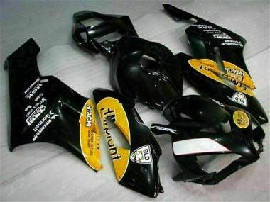 Großhandel CBR 1000 RR 2004-2005 Motorrad Verkleidungen - Gelb Schwarz