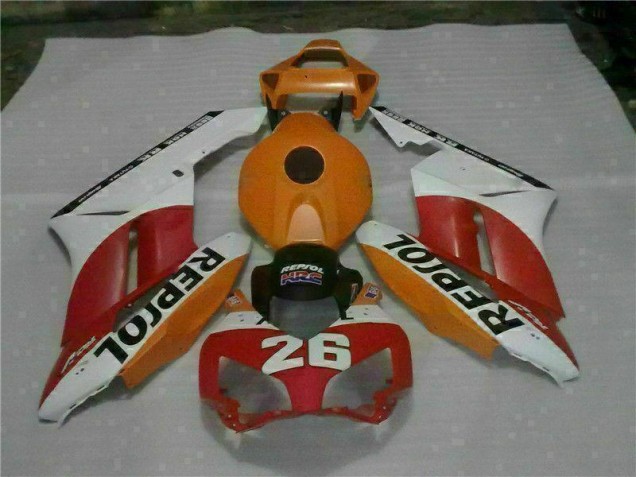 Großhandel CBR 1000 RR 2004-2005 Motorrad Verkleidungen - Orange Rot Repsol 26 Großhandel CBR 1000 RR 2004-2005 Motorrad Verkleidungen - Orange Rot Repsol 26