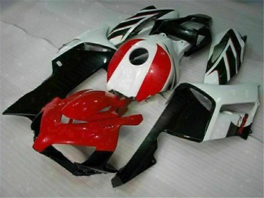 Großhandel CBR 1000 RR 2004-2005 Motorrad Verkleidungen & Plastik - Schwarz Weiß