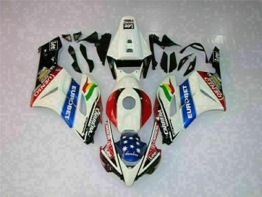 Großhandel CBR 1000 RR 2004-2005 Motorrad VollVerkleidungen & Plastik - Weiß Rot