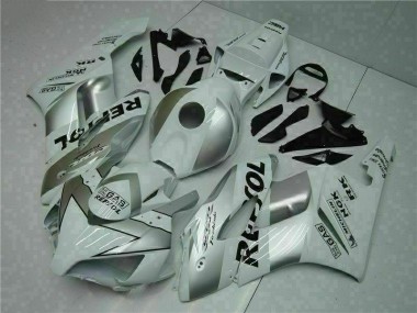 Großhandel CBR 1000 RR 2004-2005 Motorrad Verkleidung - Silber Weiß Repsol