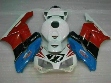 Großhandel CBR 1000 RR 2004-2005 Motorrad Verkleidungen - Weiß Rot 77