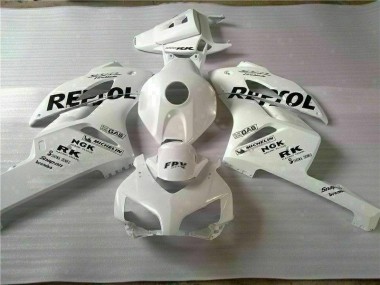 Großhandel CBR 1000 RR 2004-2005 Motorrad Verkleidungen - Weiß Schwarz Repsol