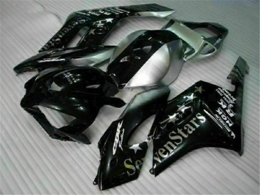 Großhandel CBR 1000 RR 2004-2005 Motorrad Verkleidungen - Schwarze SevenStars