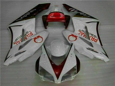 Großhandel CBR 1000 RR 2004-2005 Motorrad Vollverkleidung - Weiß Rot