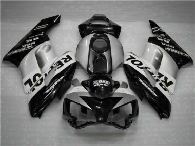 Großhandel CBR 1000 RR 2004-2005 Motorrad Verkleidung - Schwarz Silber Repsol