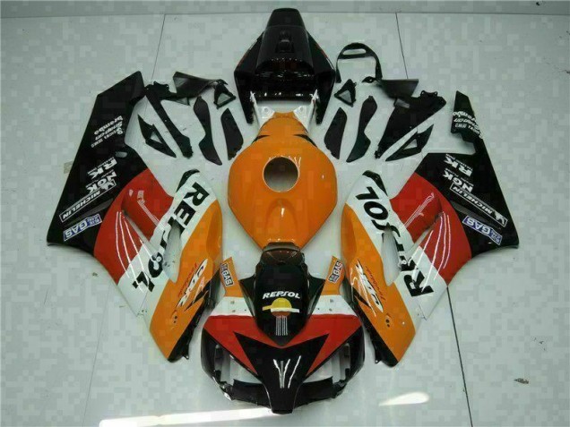 Großhandel CBR 1000 RR 2004-2005 Motorrad Verkleidung - Orange Schwarz Repsol Großhandel CBR 1000 RR 2004-2005 Motorrad Verkleidung - Orange Schwarz Repsol
