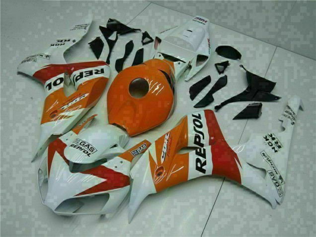 Großhandel CBR 1000 RR 2004-2005 Motorrad Verkleidungen - Orange Weiß Repsol Großhandel CBR 1000 RR 2004-2005 Motorrad Verkleidungen - Orange Weiß Repsol