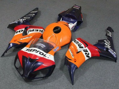 Großhandel CBR 1000 RR 2004-2005 Motorrad Verkleidungen - Orange Repsol