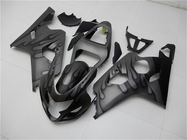 Großhandel GSXR 600 / 750 K4 2004-2005 Motorrad Verkleidungen - Schwarz Grau Großhandel GSXR 600 / 750 K4 2004-2005 Motorrad Verkleidungen - Schwarz Grau