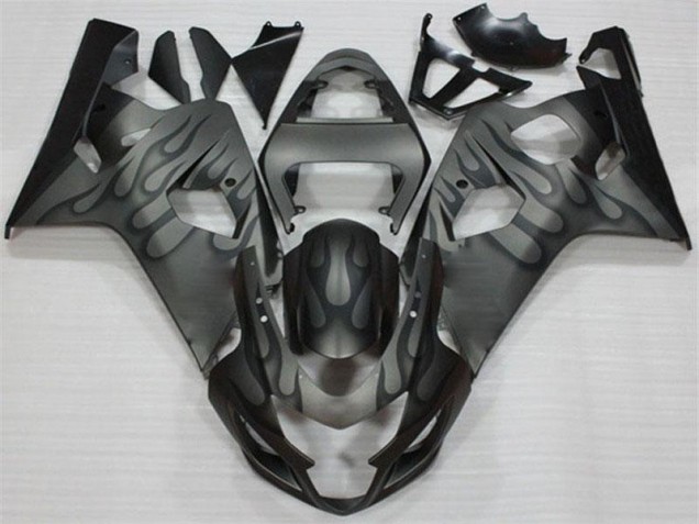 Großhandel GSXR 600 / 750 K4 2004-2005 Motorrad Verkleidungen - Schwarz Grau Großhandel GSXR 600 / 750 K4 2004-2005 Motorrad Verkleidungen - Schwarz Grau