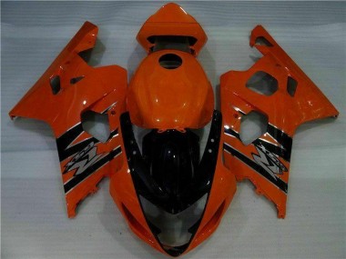Großhandel GSXR 600 / 750 K4 2004-2005 Motorrad Vollverkleidung - Orange Schwarz