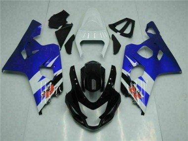 Großhandel GSXR 600 / 750 K4 2004-2005 Motorrad Verkleidung - Blau Schwarz