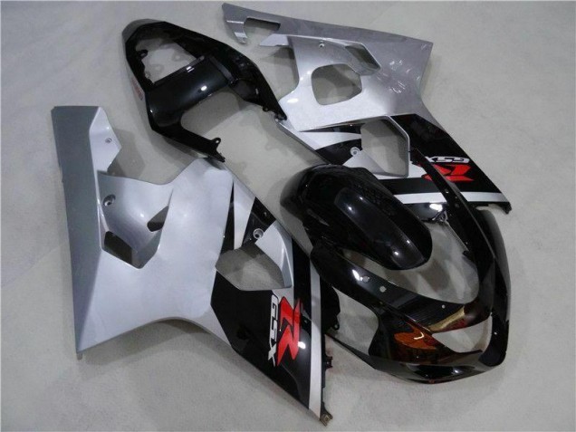 Großhandel GSXR 600 / 750 K4 2004-2005 Motorrad Verkleidungen - Schwarz Silber Großhandel GSXR 600 / 750 K4 2004-2005 Motorrad Verkleidungen - Schwarz Silber