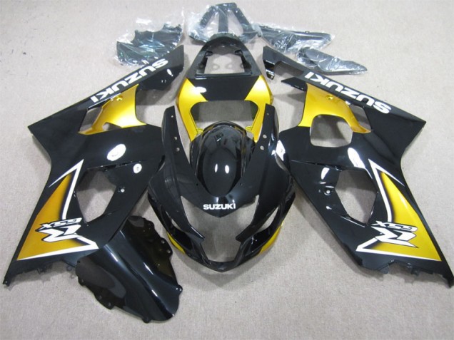 Großhandel GSXR 600 K4 2004-2005 Motorrad Verkleidungen - Schwarz Gelb Großhandel GSXR 600 K4 2004-2005 Motorrad Verkleidungen - Schwarz Gelb