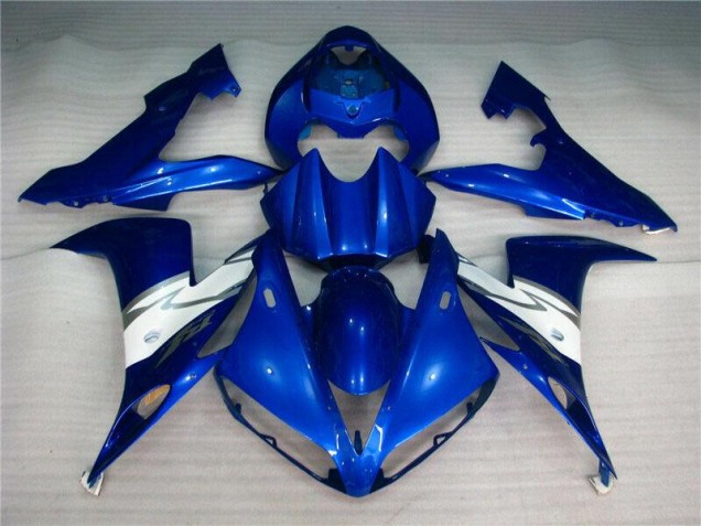 Großhandel R1 2004-2006 Motorrad Verkleidungen - Blau Weiß Großhandel R1 2004-2006 Motorrad Verkleidungen - Blau Weiß