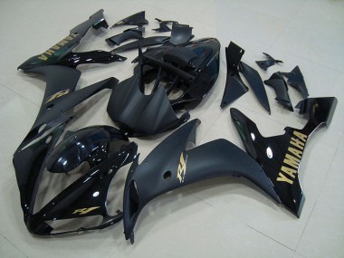 Großhandel R1 2004-2006 Motorrad Verkleidungen - Schwarz Mattgold