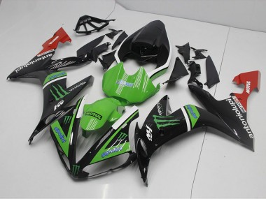 Großhandel R1 2004-2006 Motorrad Verkleidungen - Monster Grün