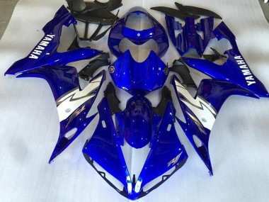 Großhandel R1 2004-2006 Motorrad Verkleidungen - Glänzend Blau Weiß