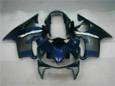 Großhandel CBR 600 F4i 2004-2007 Motorrad Verkleidungen - Blau Silber