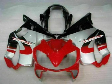 Großhandel CBR 600 F4i 2004-2007 Motorrad Verkleidung - Rot Silber