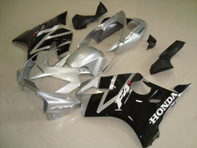 Großhandel CBR 600 F4i 2004-2007 Motorrad Vollverkleidung - Schwarz Silber Großhandel CBR 600 F4i 2004-2007 Motorrad Vollverkleidung - Schwarz Silber