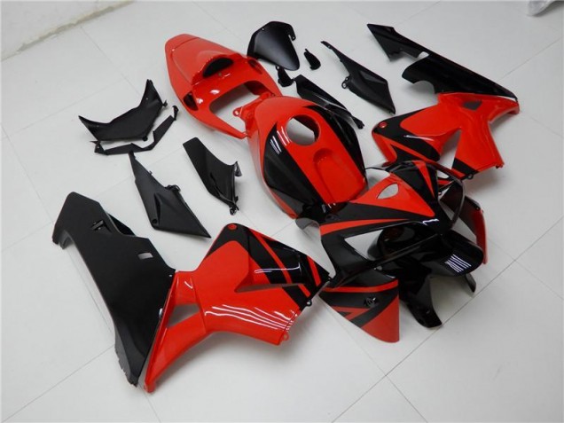 Großhandel CBR 600 RR 2005-2006 Motorrad Verkleidungen & Plastik - Rot Schwarz Großhandel CBR 600 RR 2005-2006 Motorrad Verkleidungen & Plastik - Rot Schwarz