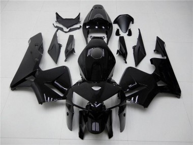 Großhandel CBR 600 RR 2005-2006 Motorrad Verkleidungen - Glänzend Schwarz