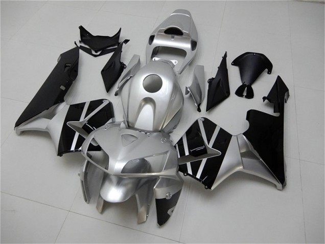 Großhandel CBR 600 RR 2005-2006 Motorrad Verkleidungen - Silber Schwarz Großhandel CBR 600 RR 2005-2006 Motorrad Verkleidungen - Silber Schwarz