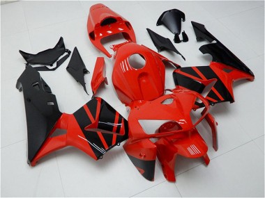 Großhandel CBR 600 RR 2005-2006 Motorrad Vollverkleidung - Rot Schwarz