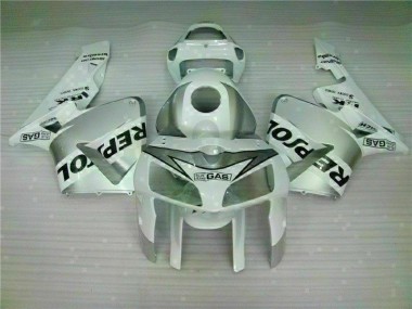Großhandel CBR 600 RR 2005-2006 Motorrad Verkleidung - Weiß Repsol