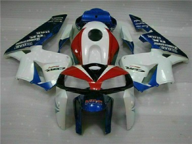 Großhandel CBR 600 RR 2005-2006 Motorrad Verkleidung - Weiß Blau