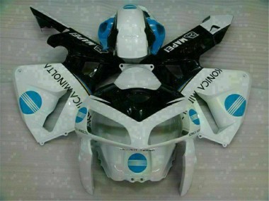 Großhandel CBR 600 RR 2005-2006 Motorrad Verkleidungen - Weiß Blau