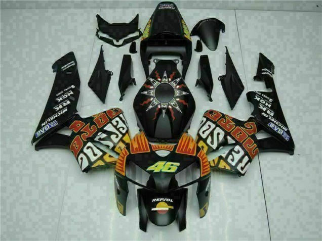 Großhandel CBR 600 RR 2005-2006 Motor Vollverkleidung - Schwarz Großhandel CBR 600 RR 2005-2006 Motor Vollverkleidung - Schwarz