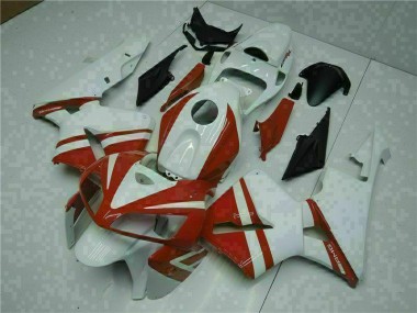 Großhandel CBR 600 RR 2005-2006 Motorrad Verkleidung - Weiß Rot