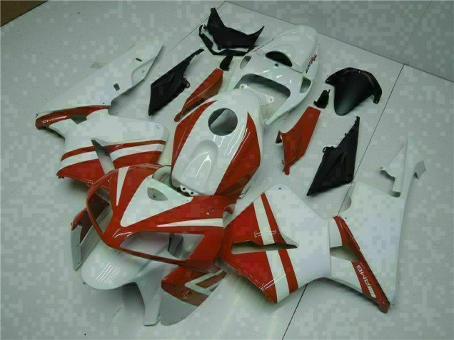 Großhandel CBR 600 RR 2005-2006 Motorrad Verkleidung - Weiß Rot Großhandel CBR 600 RR 2005-2006 Motorrad Verkleidung - Weiß Rot