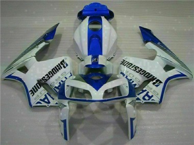 Großhandel CBR 600 RR 2005-2006 Motorrad Vollverkleidung - Weiß Blau