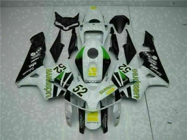 Großhandel CBR 600 RR 2005-2006 Motorrad Verkleidungen - Weiß Gelb Grün 52