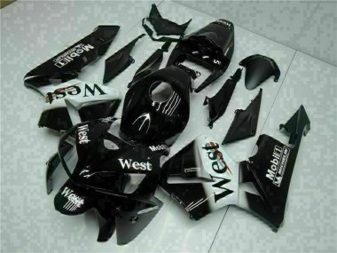 Großhandel CBR 600 RR 2005-2006 Motorrad Verkleidungen - Schwarz West