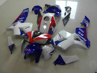 Großhandel CBR 600 RR 2005-2006 Motorrad Verkleidungen - Weiß Blau Rot HRC