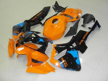 Großhandel CBR 600 RR 2005-2006 Motorrad Verkleidungen - Orange Schwarz