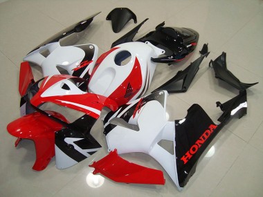 Großhandel CBR 600 RR 2005-2006 Motorrad Verkleidung - Rot Weiß Schwarz