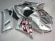 Großhandel ZX6R 2005-2006 Motorrad Verkleidungen - Silber Rot Flammen Großhandel ZX6R 2005-2006 Motorrad Verkleidungen - Silber Rot Flammen