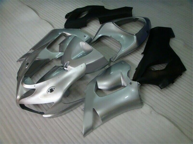 Großhandel ZX6R 2005-2006 Motorrad Verkleidungen - Silber Schwarz