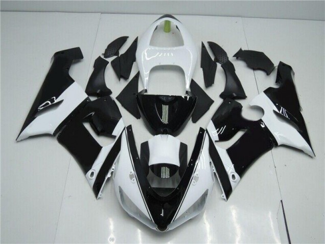 Großhandel ZX6R 2005-2006 Motorrad Verkleidungen - Schwarz Weiß Großhandel ZX6R 2005-2006 Motorrad Verkleidungen - Schwarz Weiß