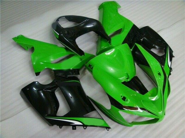 Großhandel ZX6R 2005-2006 Motorrad Verkleidungen - Grün Weiß Schwarz Großhandel ZX6R 2005-2006 Motorrad Verkleidungen - Grün Weiß Schwarz