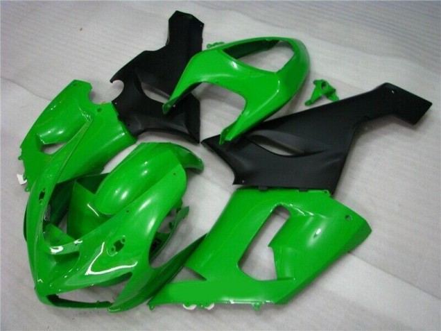 Großhandel ZX6R 2005-2006 Motorrad Verkleidungen - Grün Matt schwarz Großhandel ZX6R 2005-2006 Motorrad Verkleidungen - Grün Matt schwarz